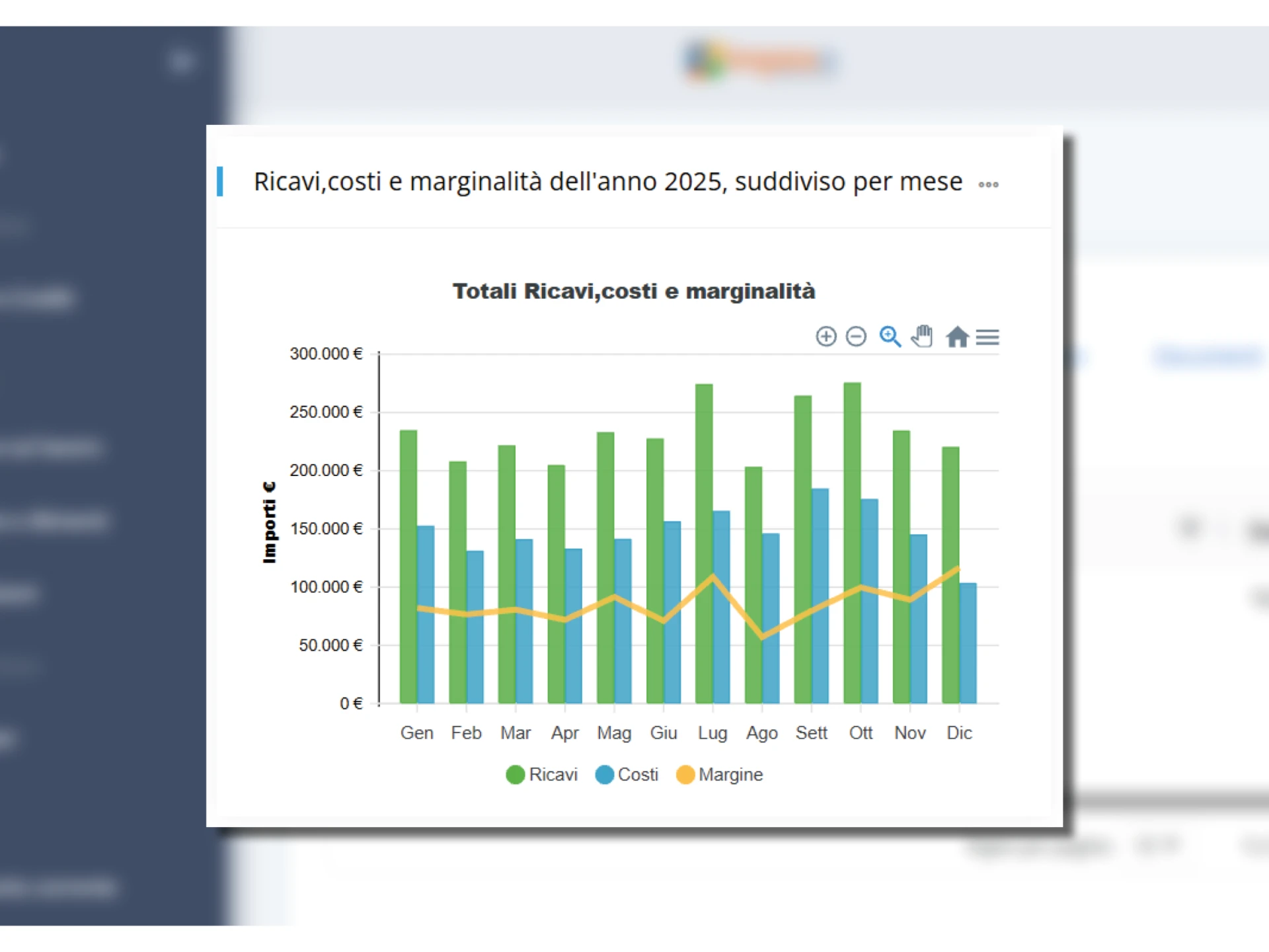 Analisi ricavi, costi e marginalità